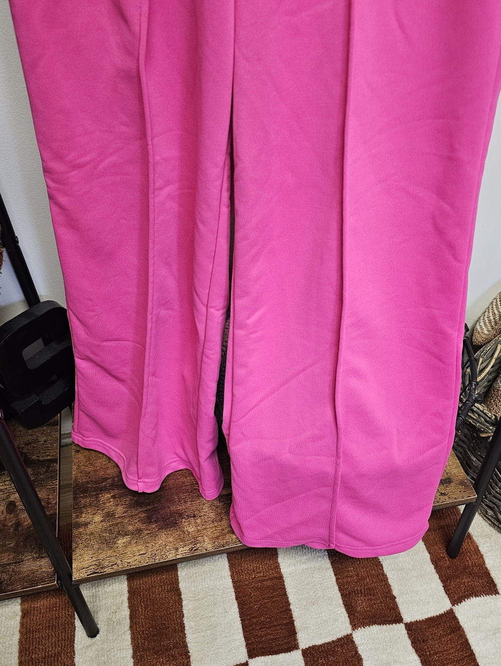 NWT SHEIN Wide-Leg Drawstring Pants - Picture 4 of 5